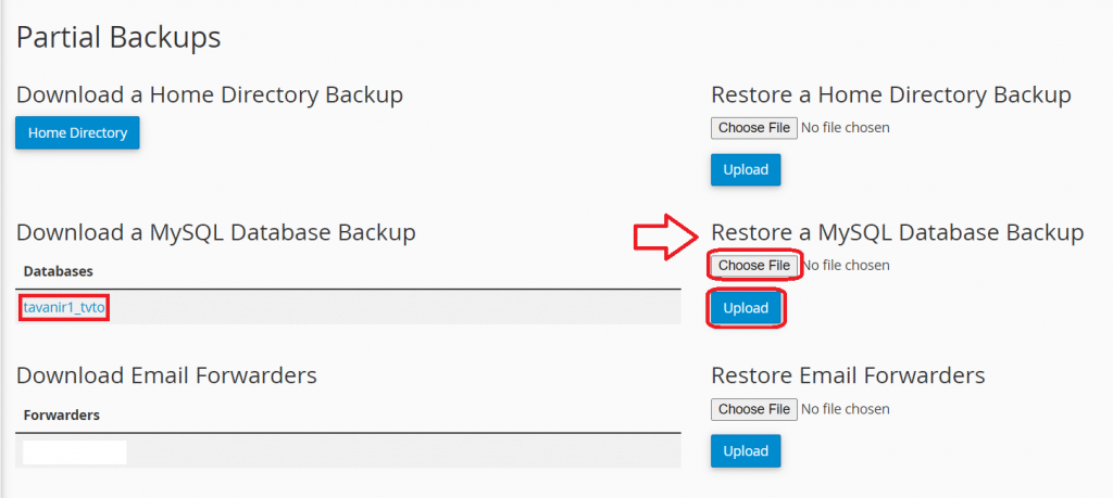 restore-backup-cpanel