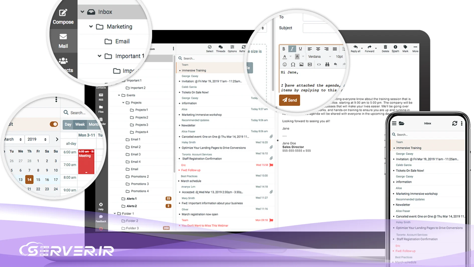 اهمیت استفاده از وب میل