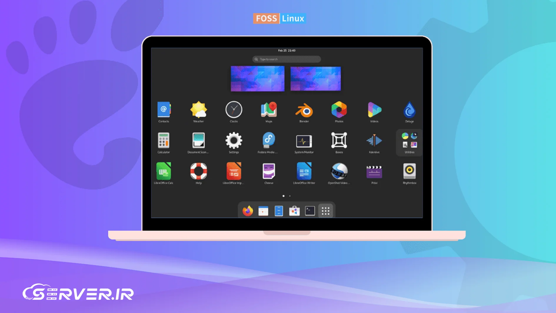 گنوم (GNOME) چیست؟ اکوسیستم دسکتاپ رایگان، مدرن و جامع برای لینوکس ساختار گنوم