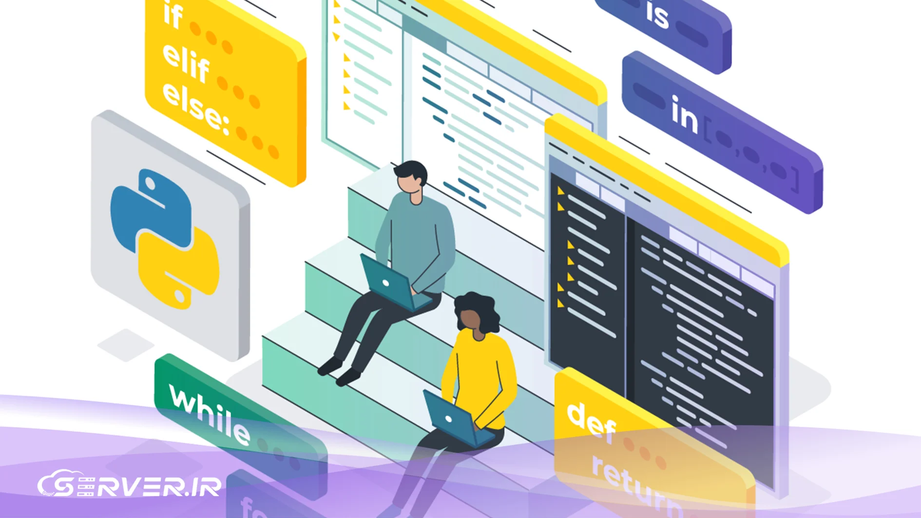 زبان برنامه نویسی پایتون چیست؟ راهنمای جامع معماری، ابزارها و کاربردهای Python نقش پایتون در امنیت و هک