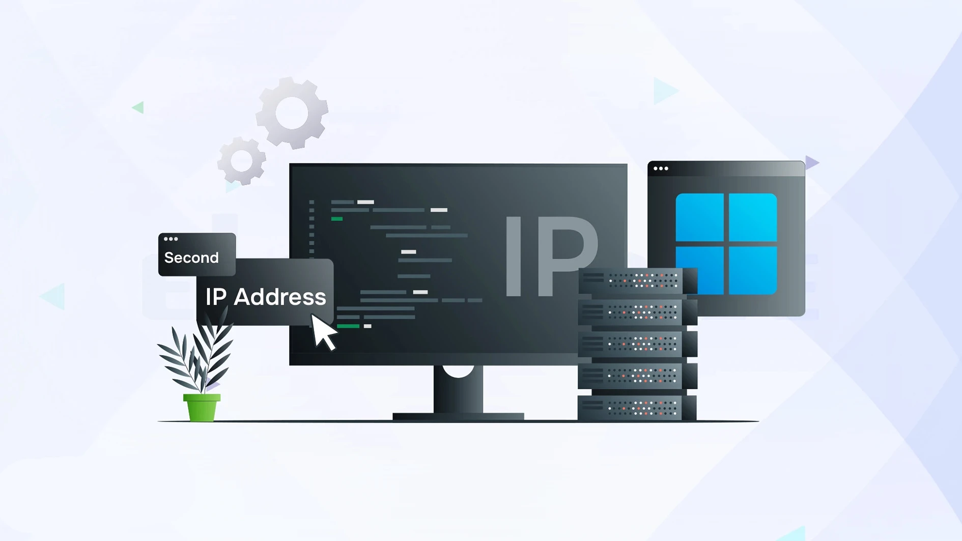 نحوه اضافه کردن IP در سرور ویندوزی اضافه کردن IP