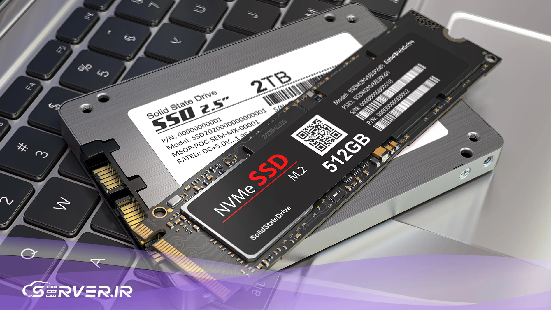 درایو SSD چیست؟ بررسی تخصصی معماری، انواع و راهنمای انتخاب انواع حافظه SSD