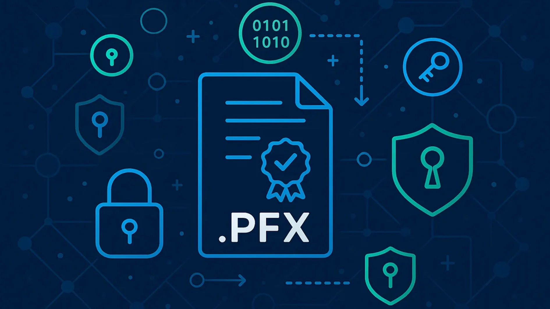 راهنمای جامع فایل PFX؛ کلید امنیتی مدیریت و انتقال گواهیهای SSL/TLS فایل PFX