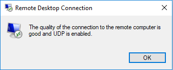 Turn Off UDP On Client