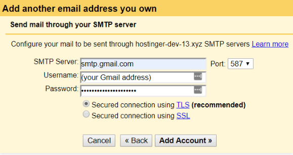 google-smtp