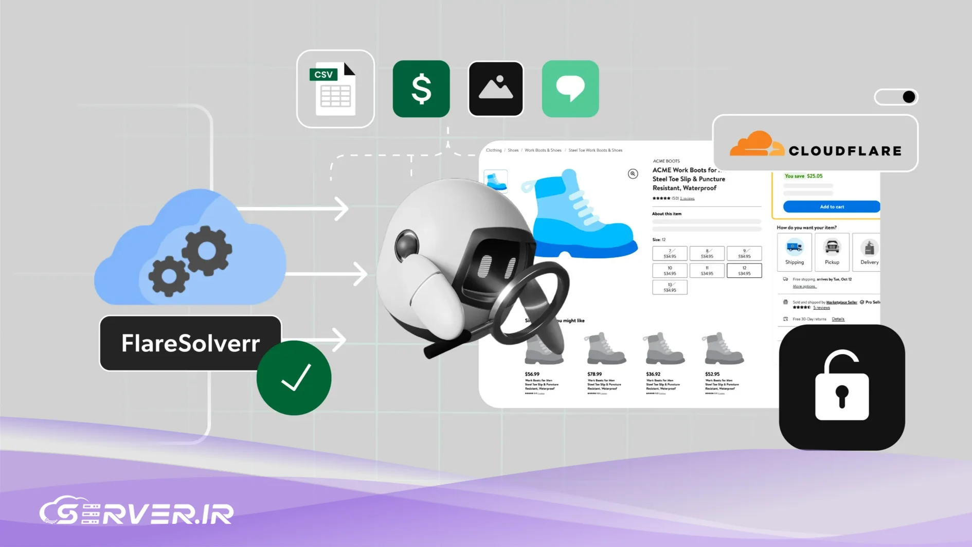 یافتن آی پی اصلی سایت پشت کلودفلر (Cloudflare) با ابزارهای آنلاین روش پیدا کردن آدرس سایت کلودفلر