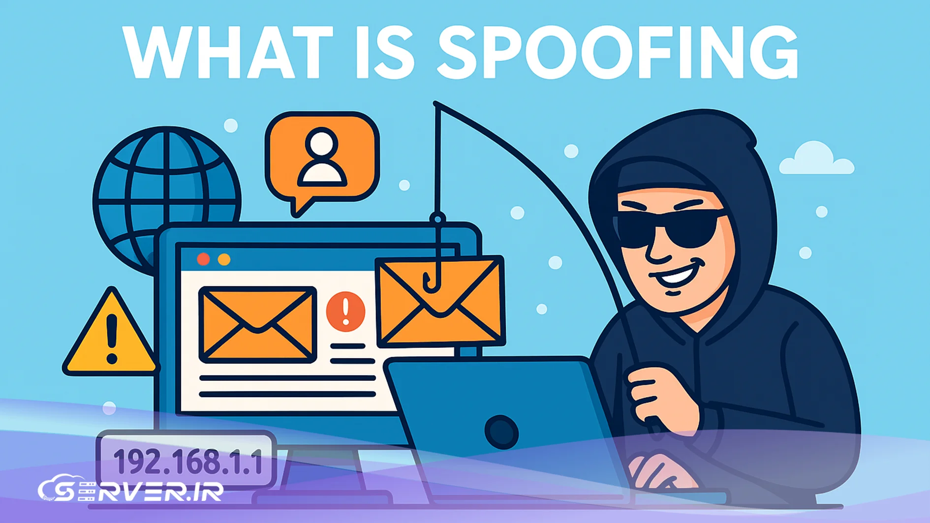 جعل هویت آیپی یا IP Spoofing چیست؟ مکانیزم IP Spoofing