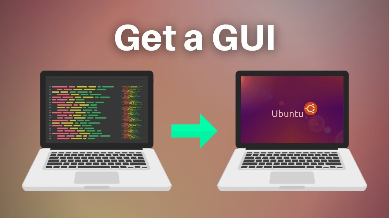 نصب رابط گرافیکی در Ubuntu سرور