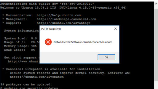 خطای Connection Refused در SSH