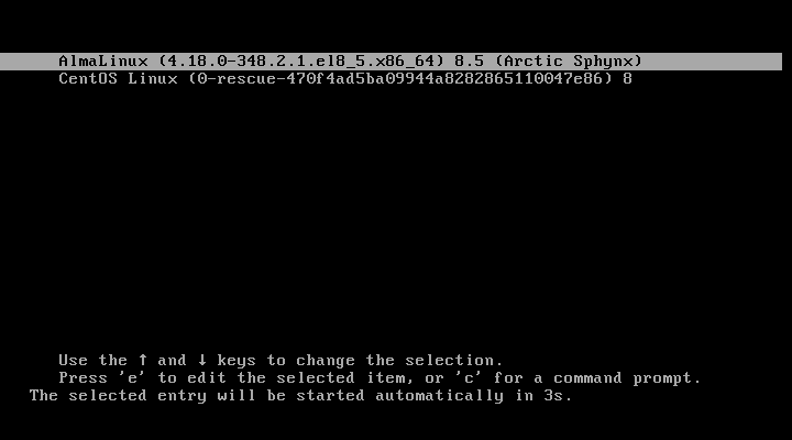 آپدیت CentOS 8 به AlmaLinux 8.5