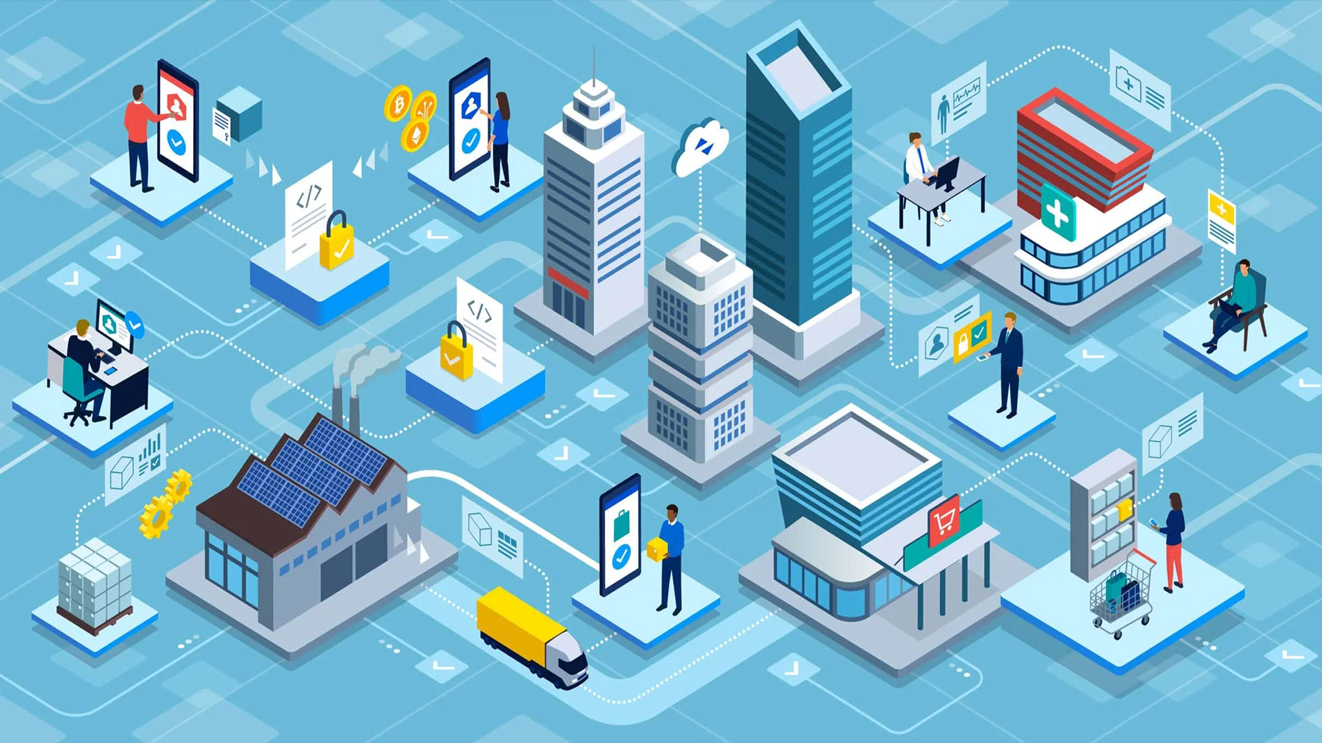 بلاک چین چیست؟ راهنمای کامل نحوه کار، ساختار و کاربردهای Blockchain بلاک چین چیست؟ راهنمای کامل نحوه کار، ساختار و کاربردهای Blockchain