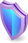 Firewall Security png Blue purple graphic