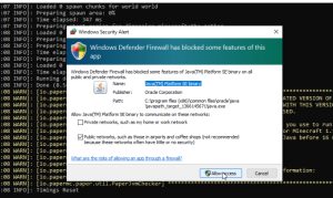 راه اندازی سرور Minecraft بهینه در Windows Server