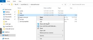 راه اندازی سرور Minecraft بهینه در Windows Server