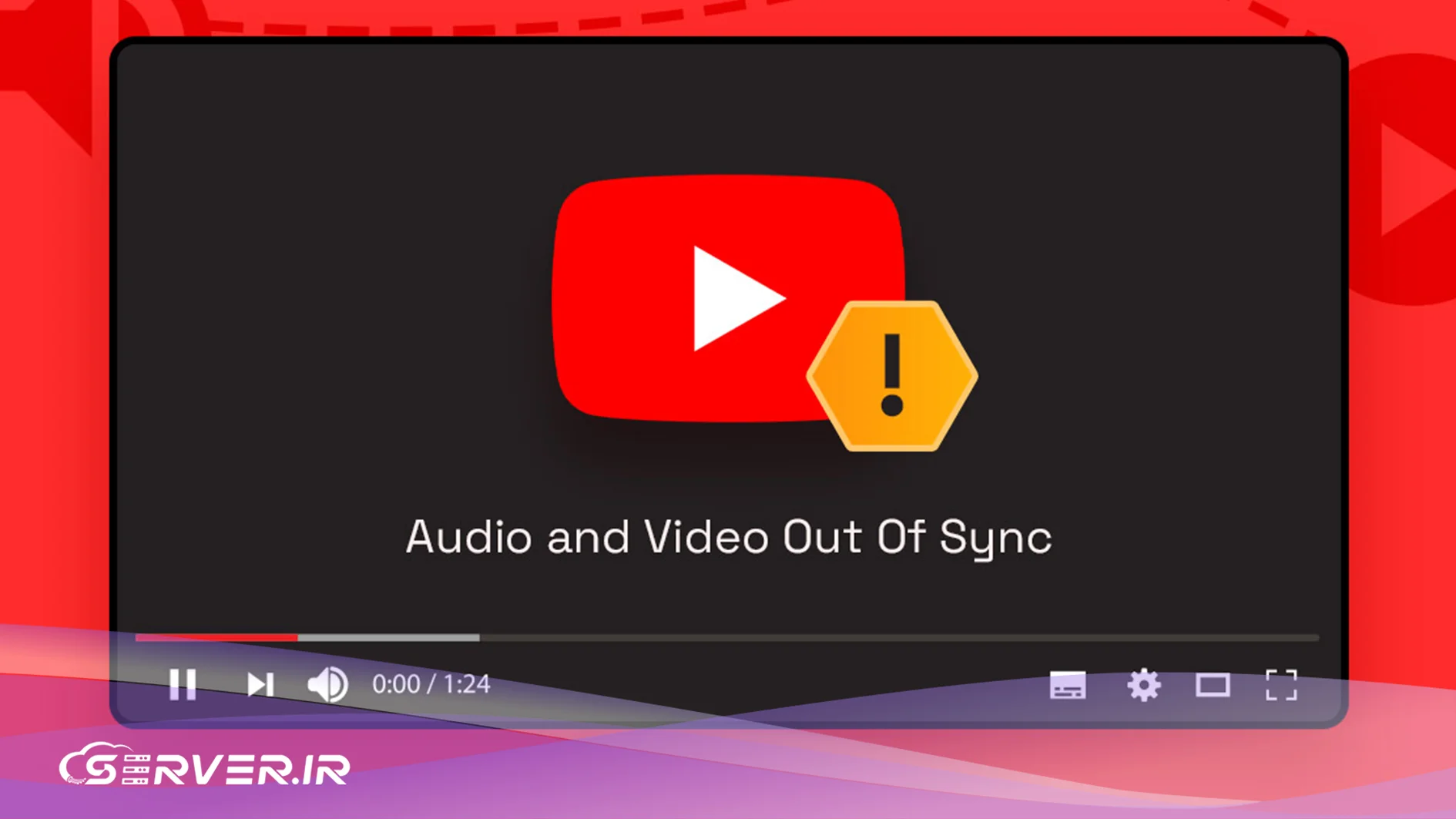 مشکل صفحه سیاه یوتیوب