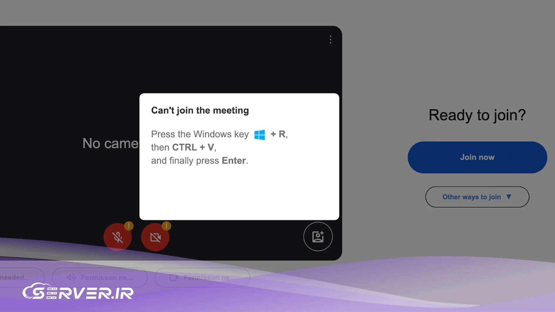 عیب یابی میکروفون در گوگل میت