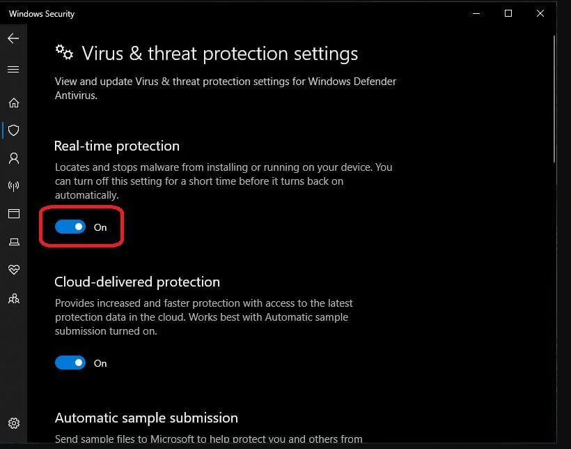 رفع خطای Operation Did Not Complete Successfully در Windows