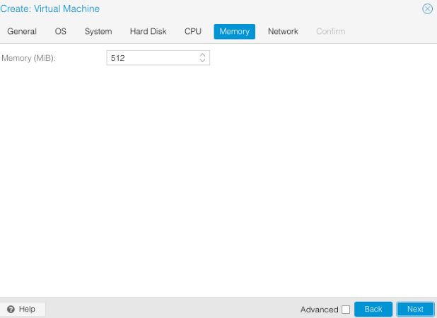 Create vm in proxmox