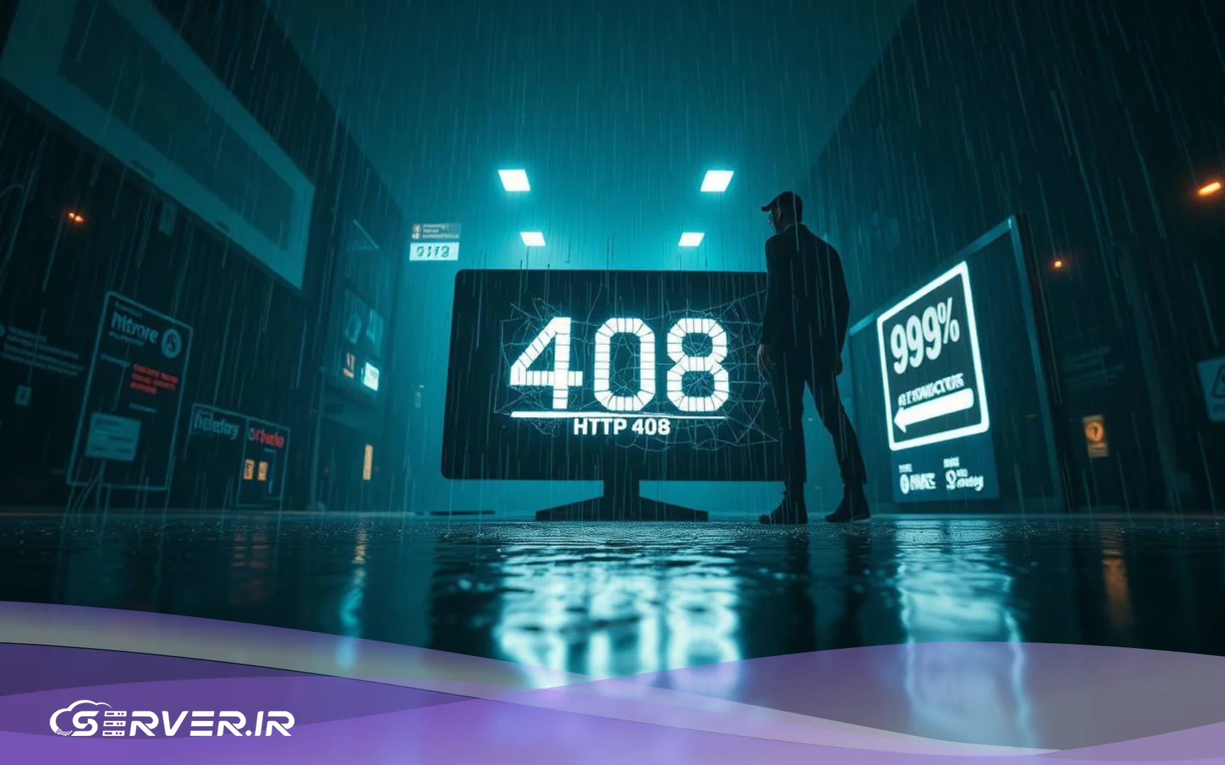 راهنمای کامل رفع خطای Request Timeout (408) - سرور دات آی آر
