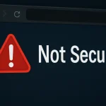 علت ارور Not Secure در مرورگر چیست؟ چطور حلش کنیم؟