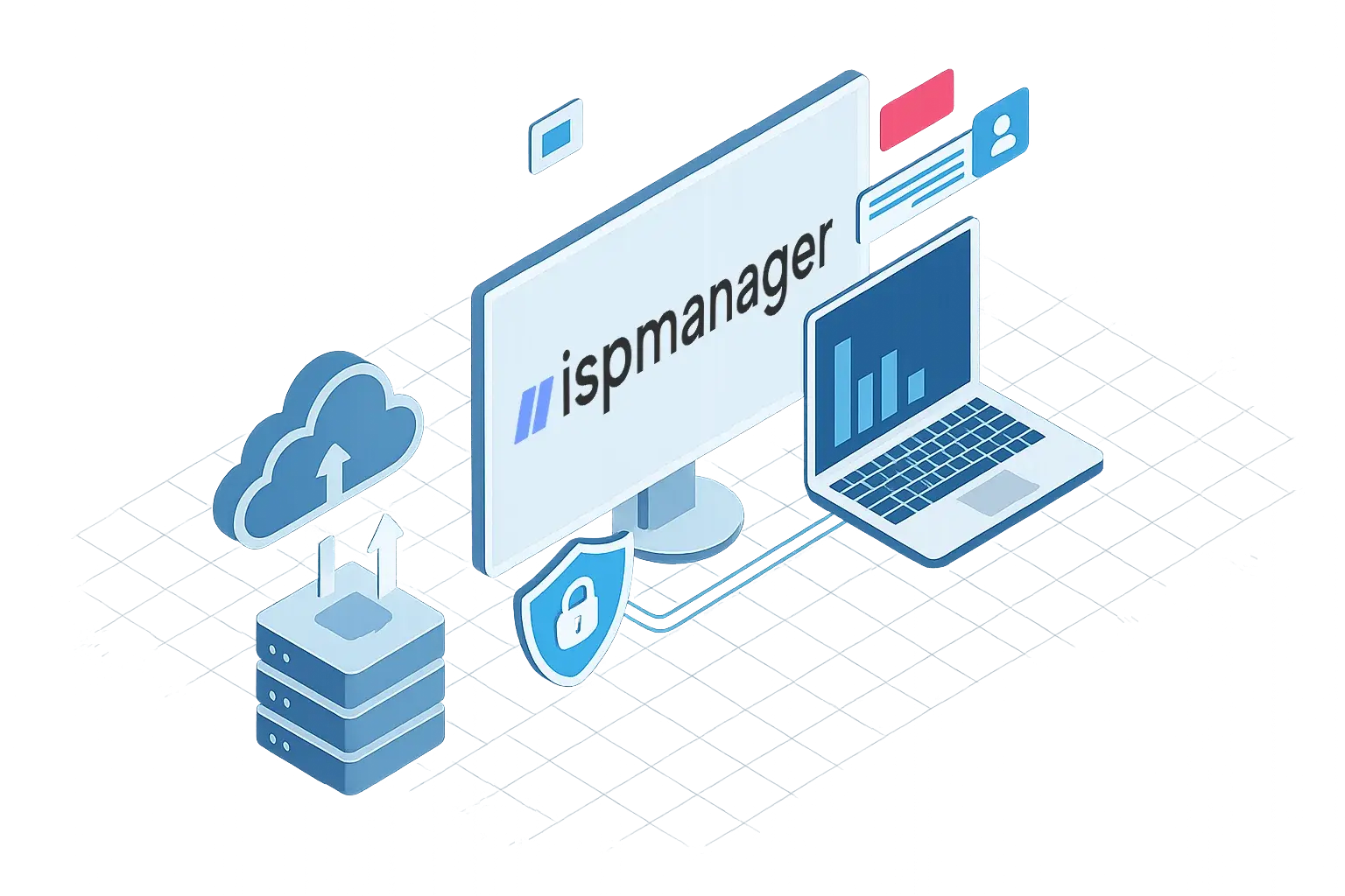 VPS با کنترل پنل ispmanager
