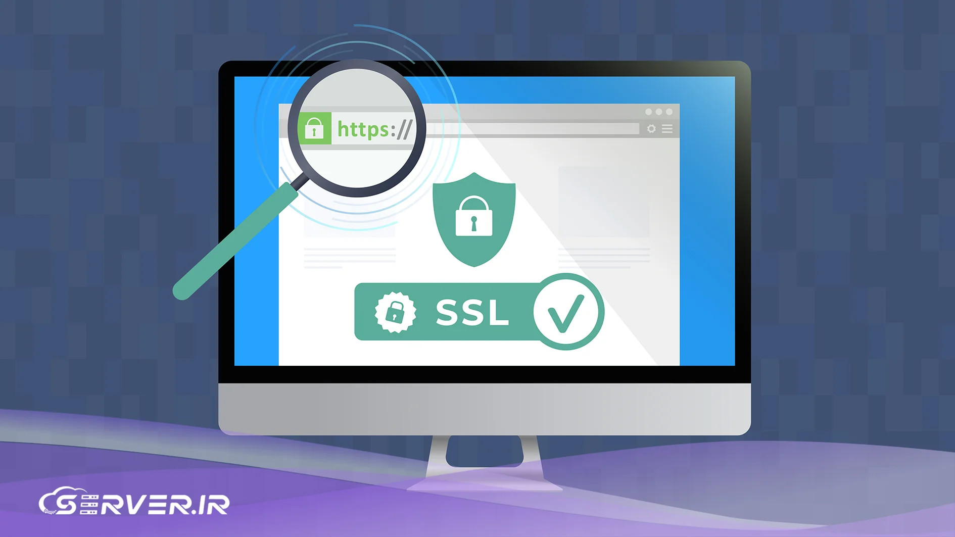 پیام های هشدار گواهی SSL