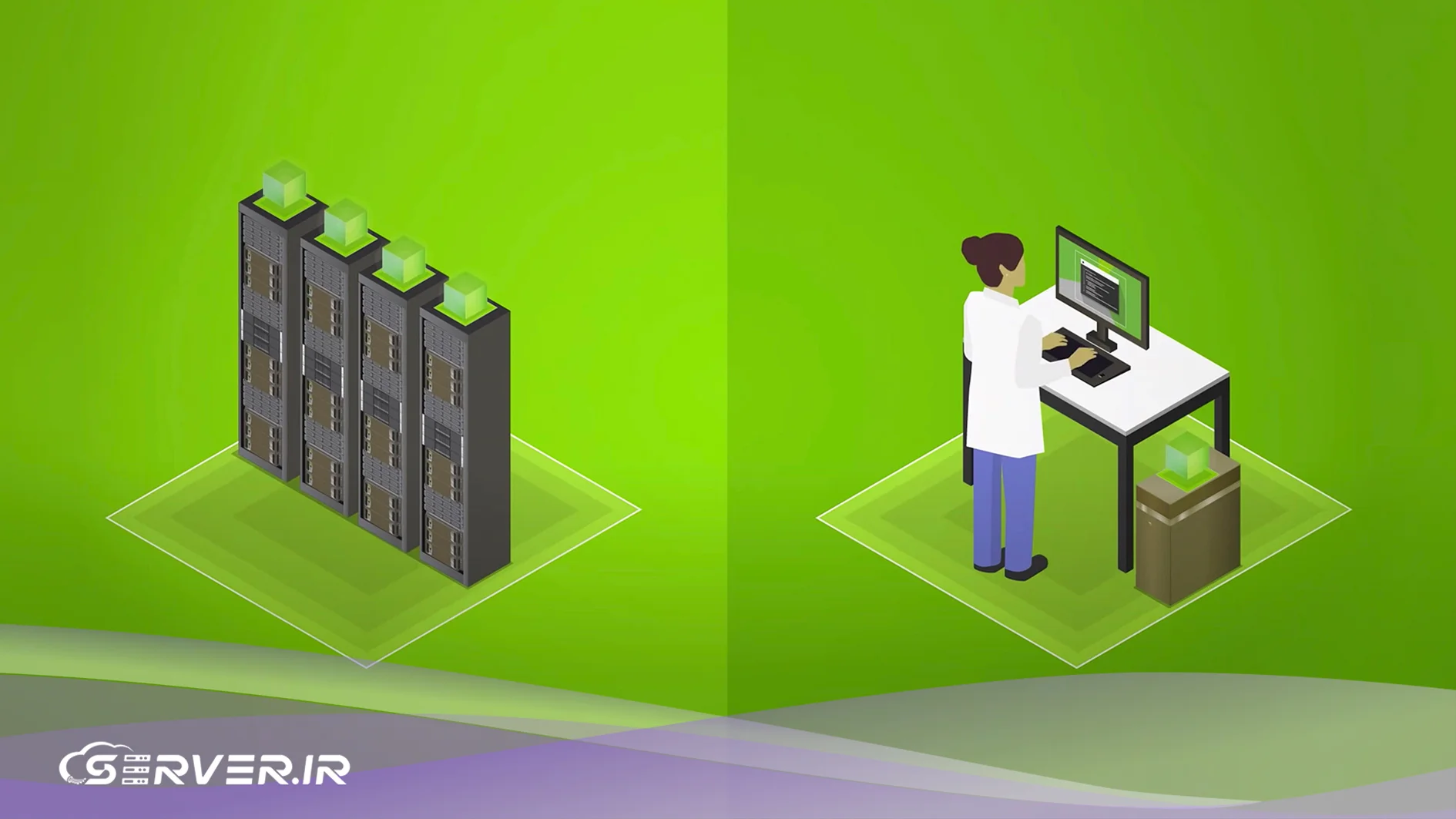 مقایسه سرور gpu و سرور cpu