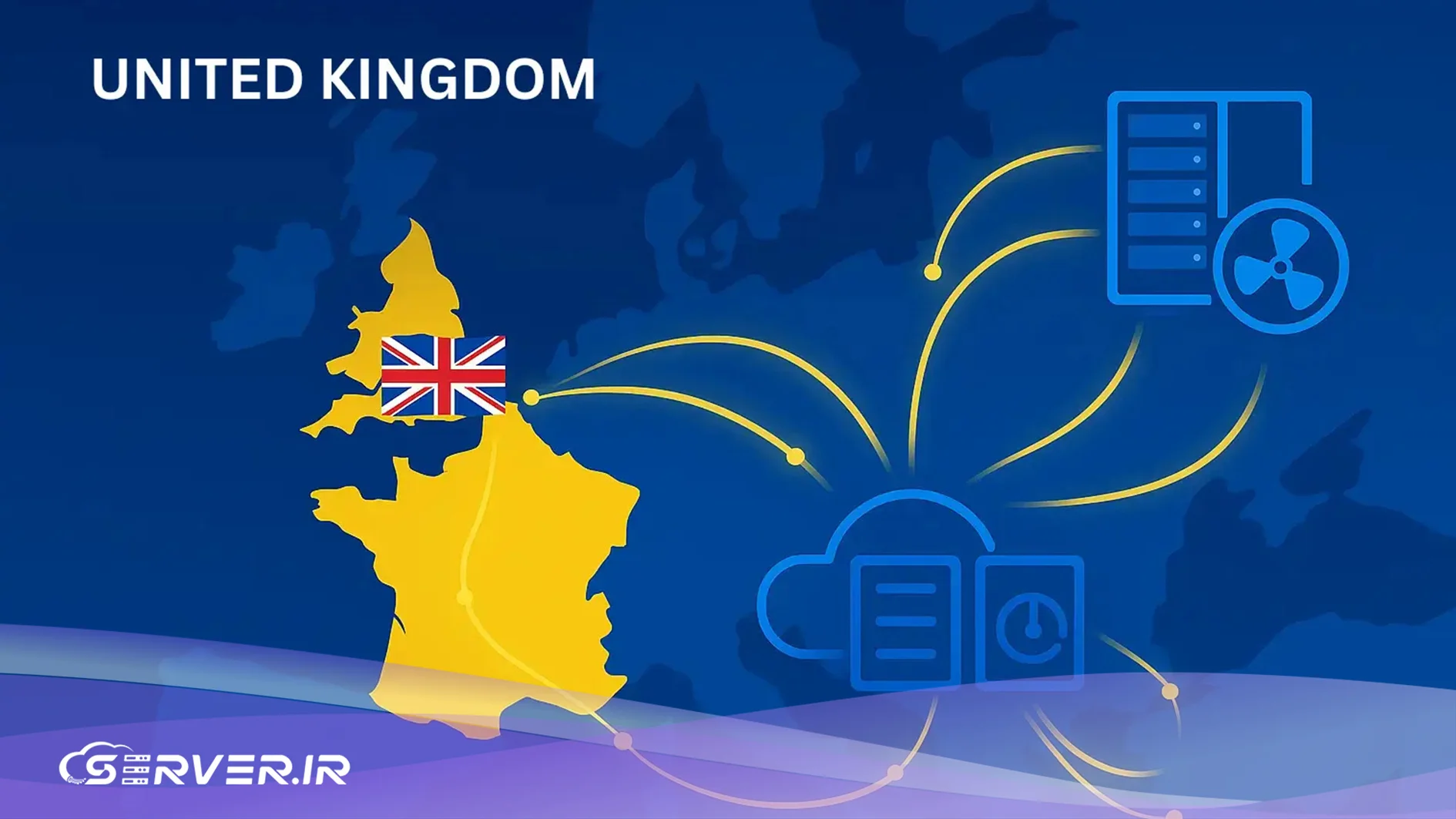 سرور مجازی کشور انگستان