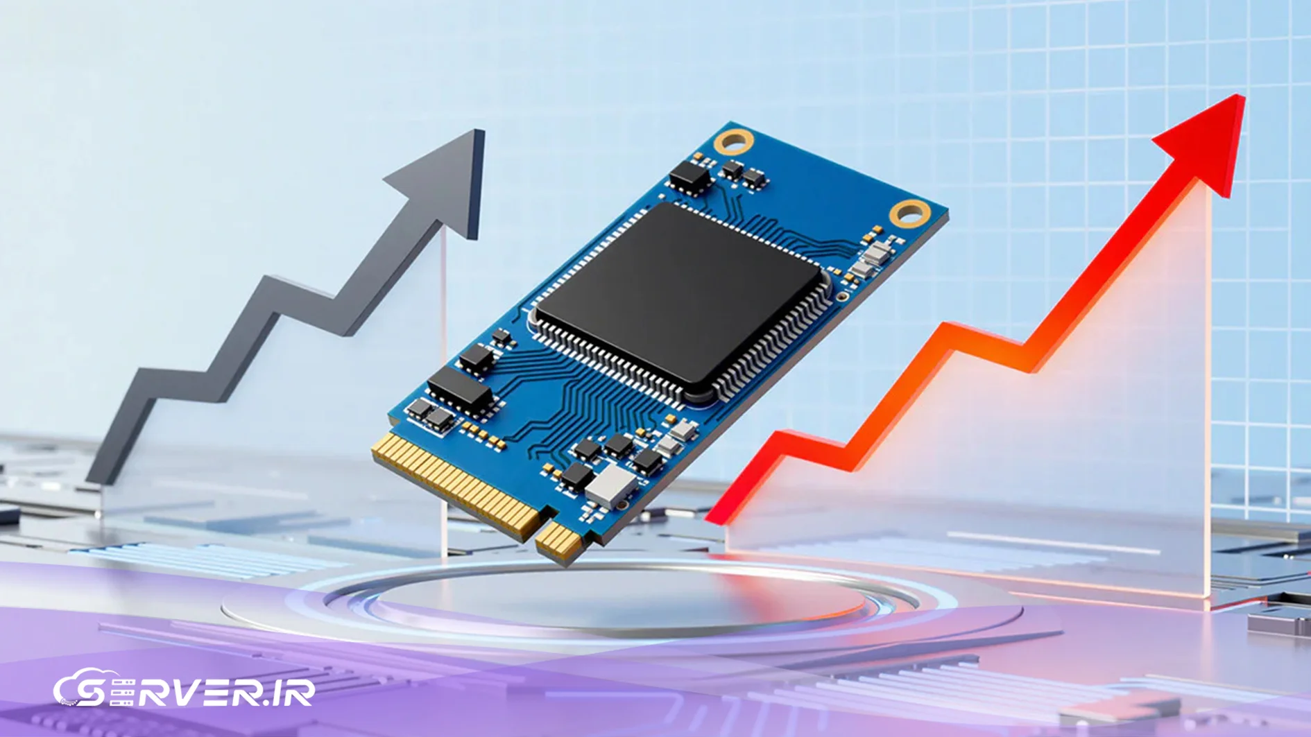 تحلیل بحران جهانی قیمت رم در سال ۲۰۲۵ و اثرات آن بر صنعت میزبانی وب و هوش مصنوعی افزایش قیمت رم سرورهای گرافیکی