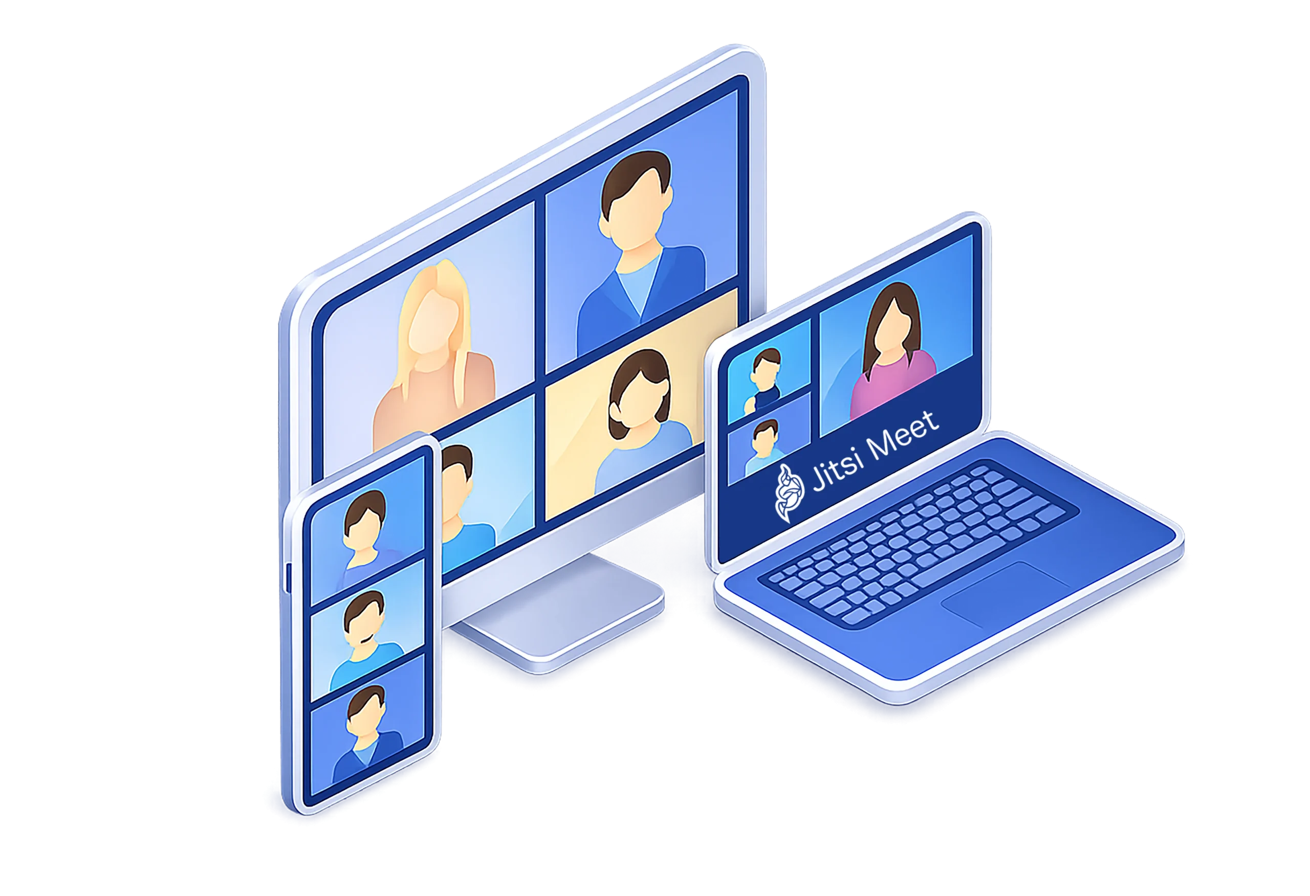 تماس تصویری بدون نیاز به اینترنت جیتسی