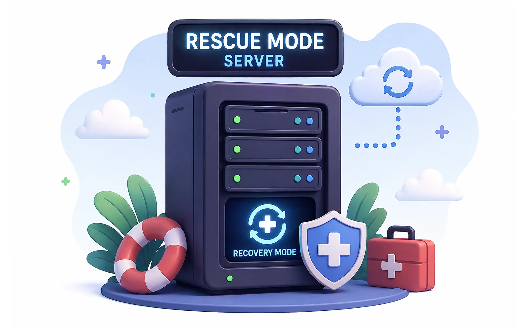 Rescue Mode در سرور چیست و چطور در بحران سرور را برگردانیم؟ حالت نجات در سرور چیست؟