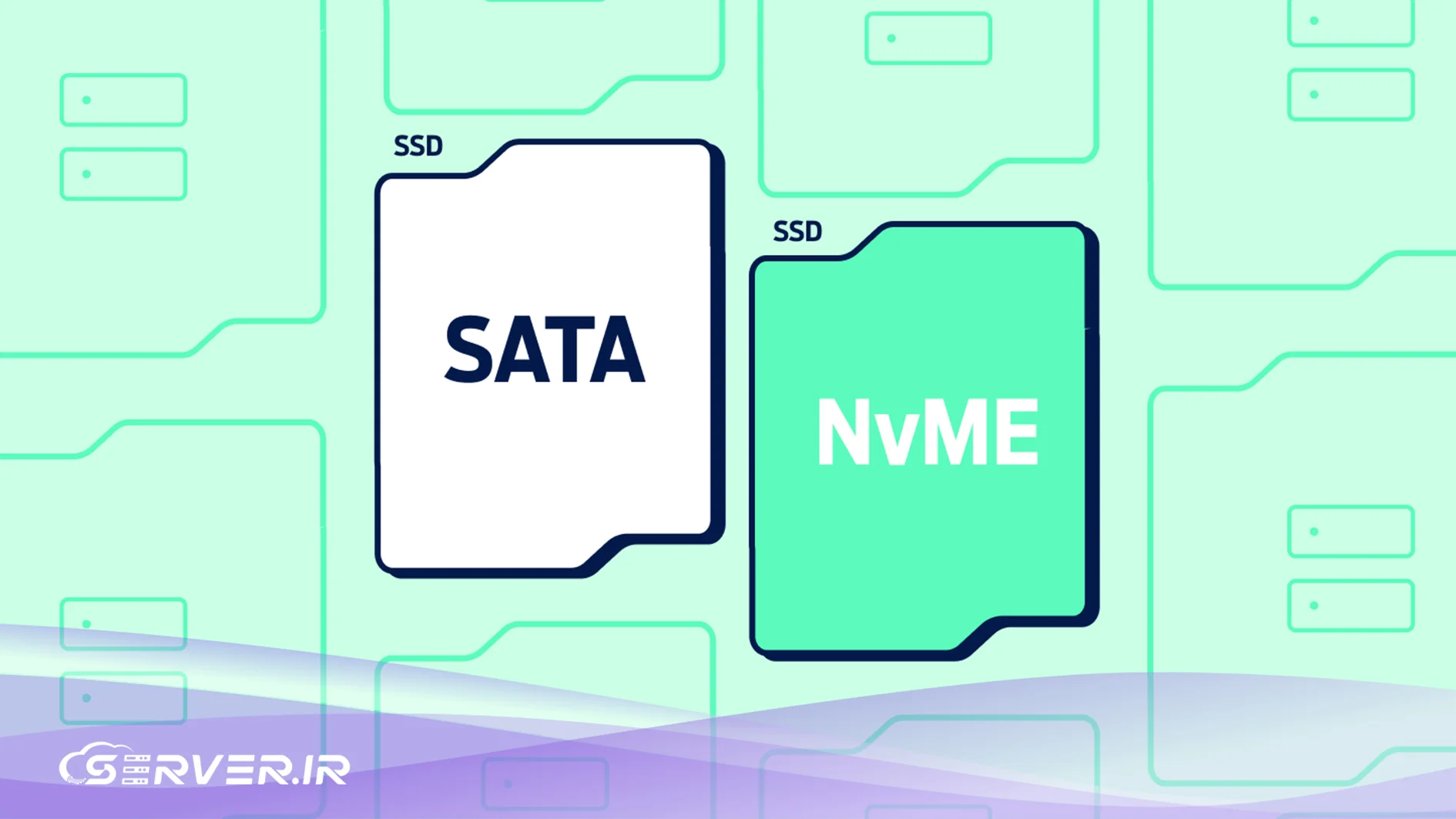 SSD یا NVMe؟ مقایسه کامل نسلهای حافظه ذخیرهسازی، سرعت و کاربرد در کامپیوتر و سرور SSD چیست و چگونه کار میکند؟