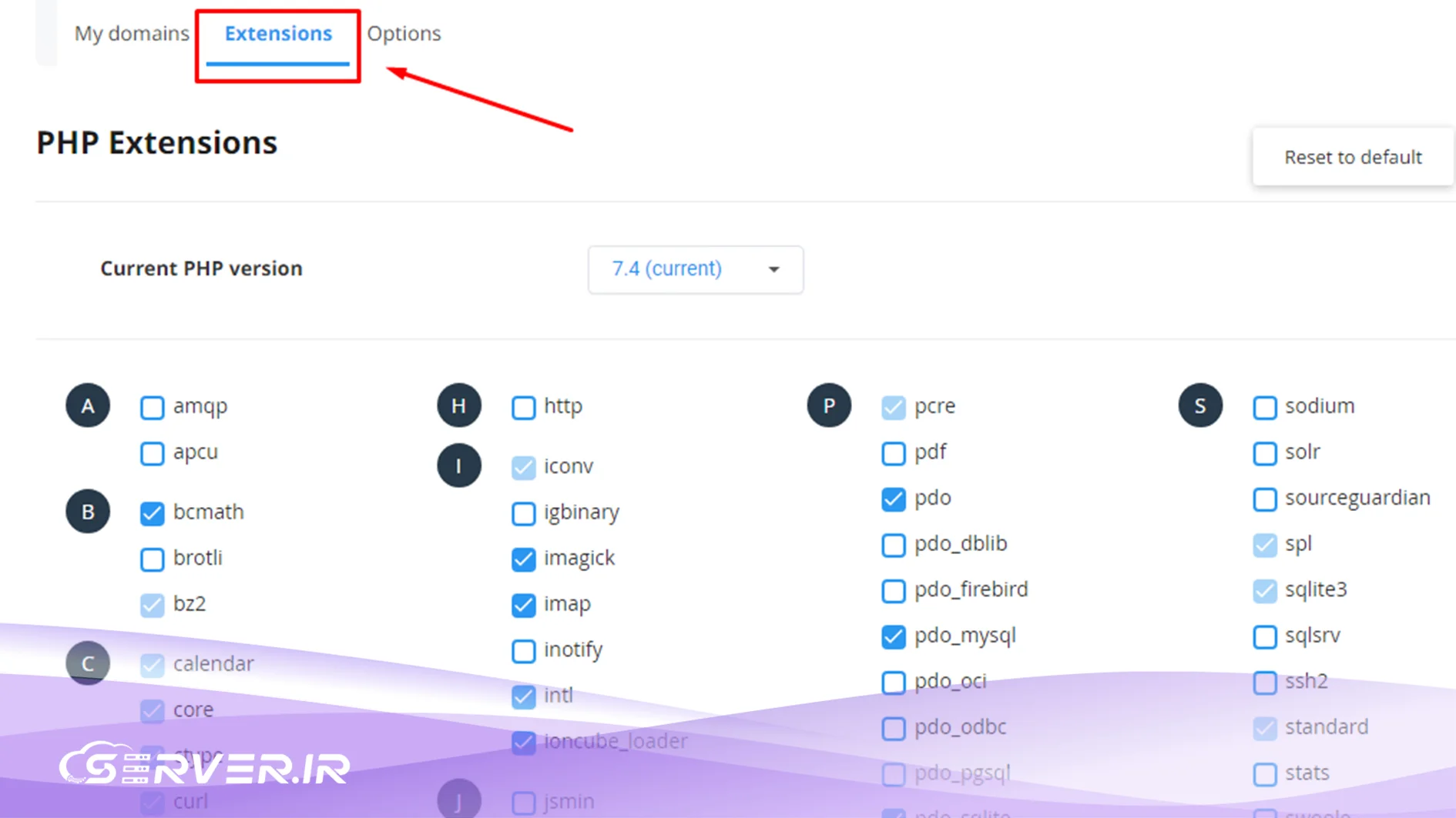 نحوه تغییر نسخه PHP در cPanel + انتخاب بهترین نسخه برای سرعت و سازگاری سایت تغییر نسخه PHP در cPanel و مدیریت اکستنشن ها