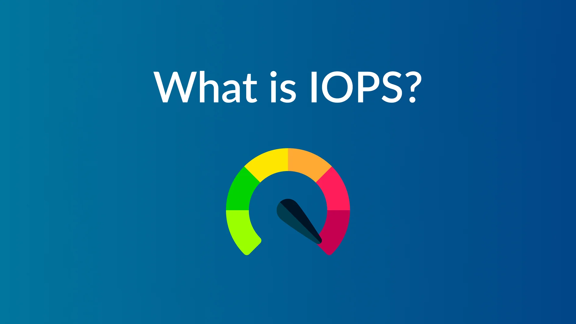 IOPS چیست و چرا در انتخاب سرور اهمیت دارد؟ IOPS